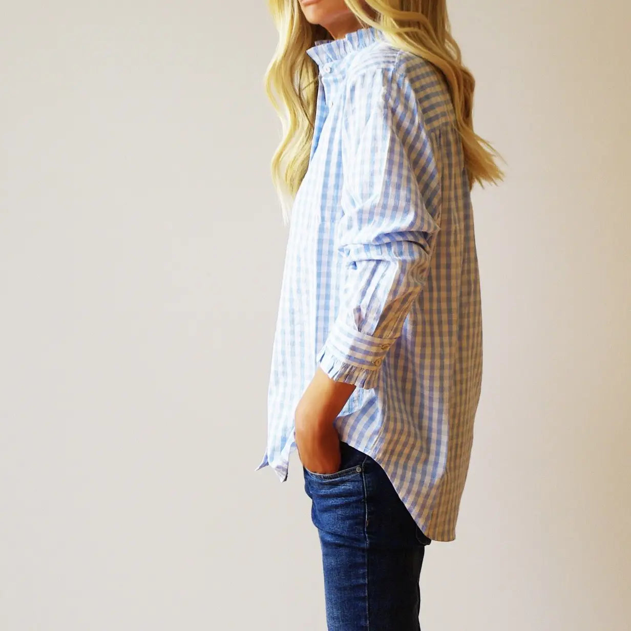 MAPLE- COTTON GINGHAM SHIRT