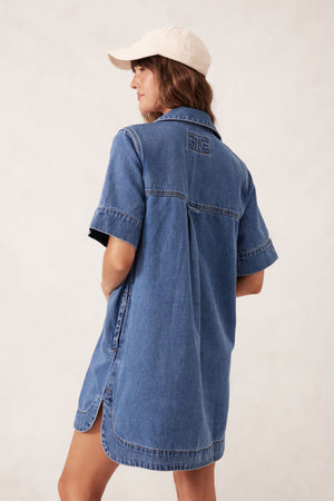 RELAXED SHIRT DRESS