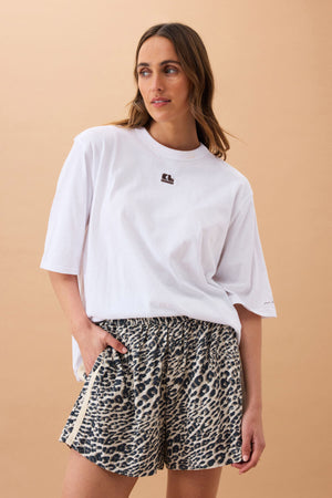 MILA SHORT- LEOPARD