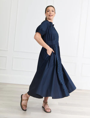 RACHEL DRESS NAVY