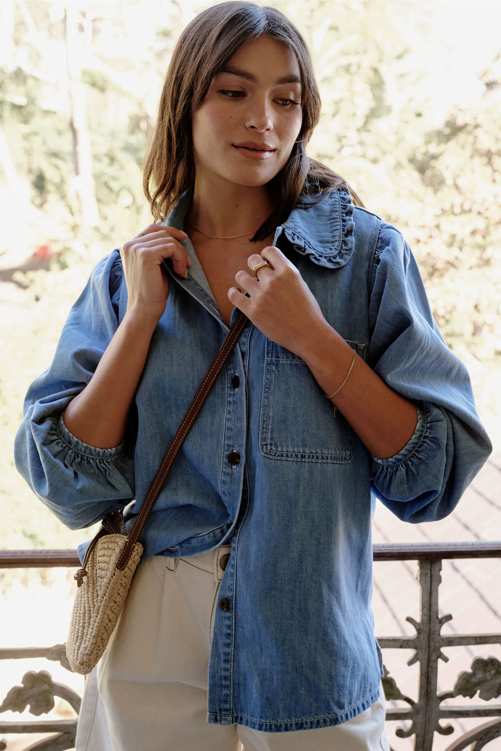 SAVANNAH DENIM SHIRT
