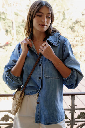 SAVANNAH DENIM SHIRT