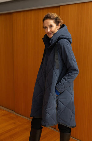 ZIP HEM WINTER COAT