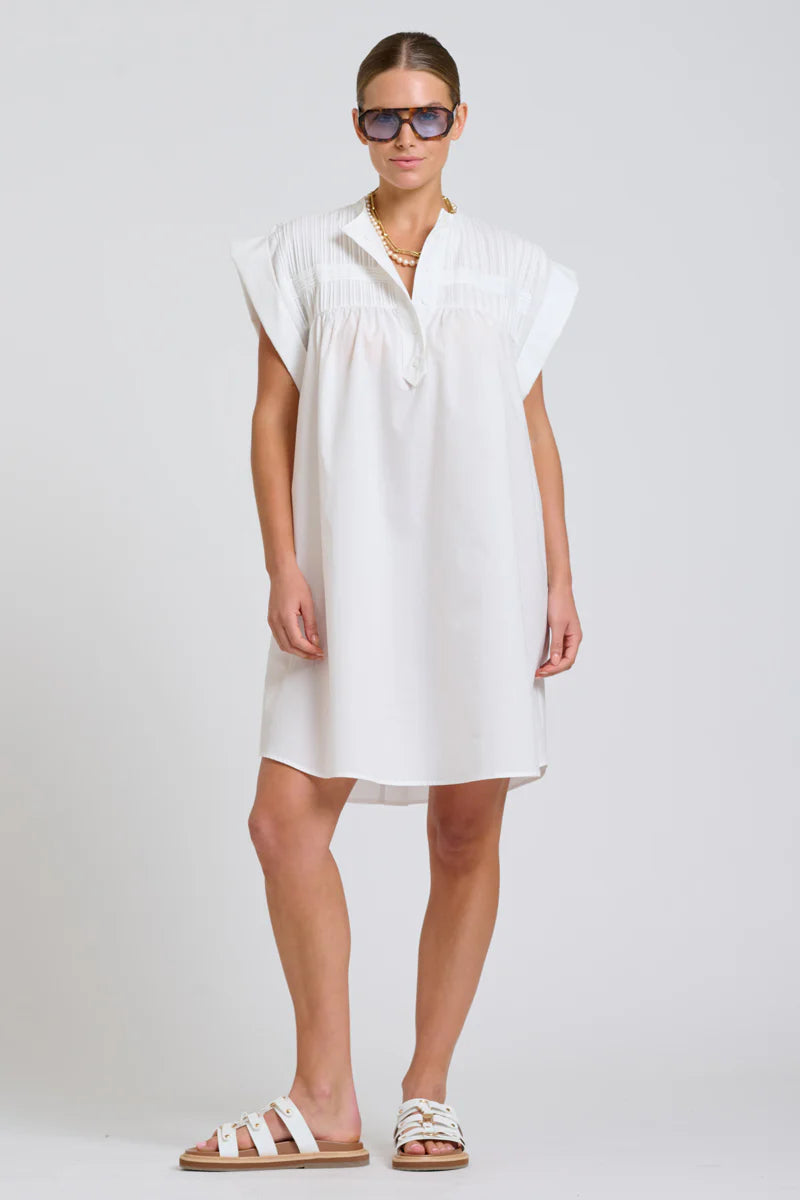 BELLA DRESS- WHITE