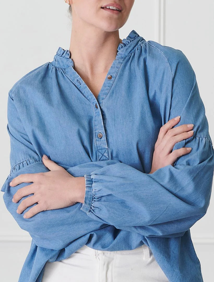 KELL SHIRT DENIM WASH