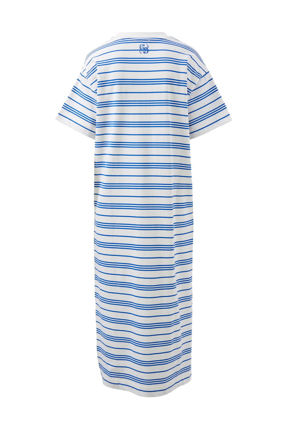 CHARLOTTE MIDI TERRY DRESS- AZURE