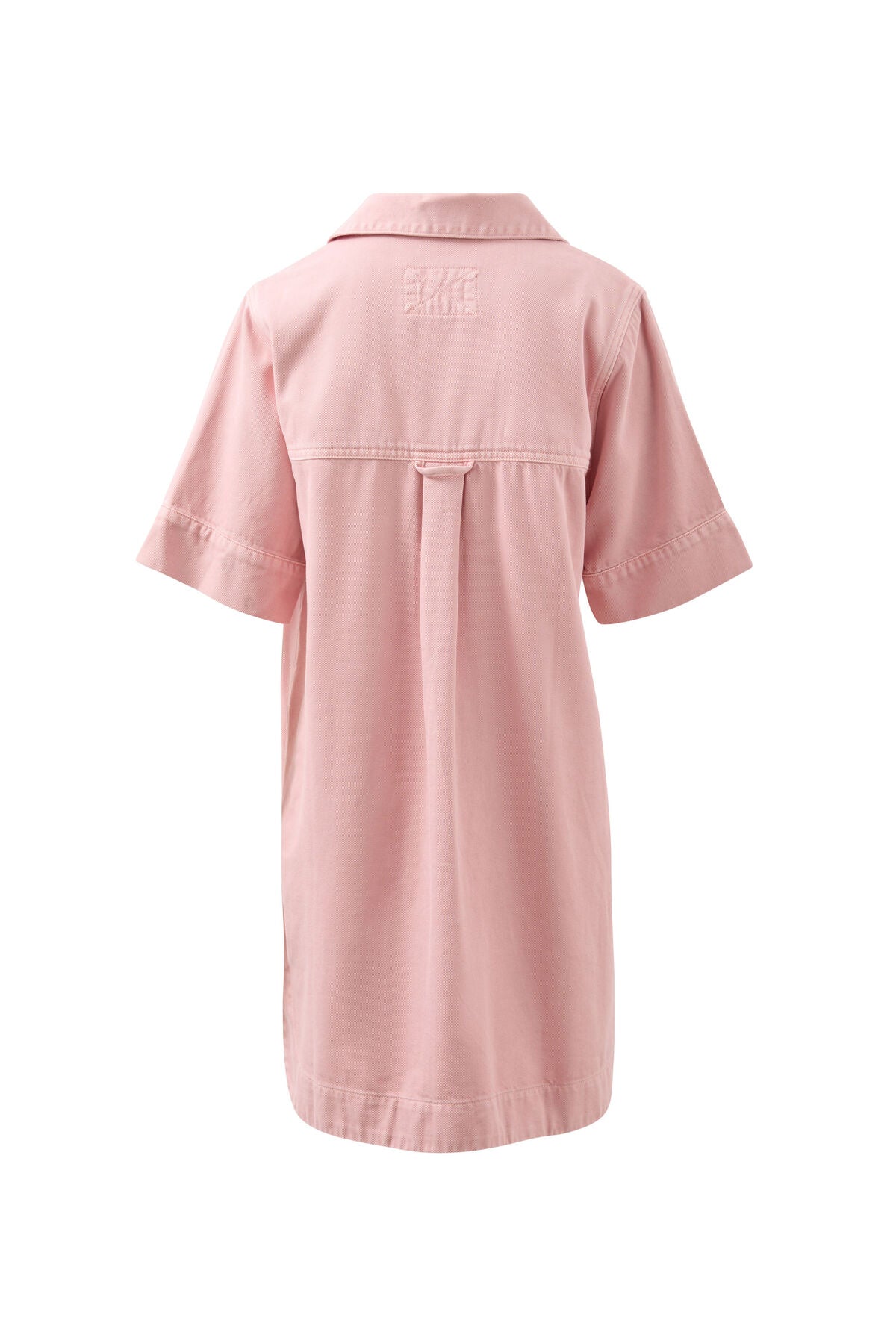 SAMMY RELAXED SHIRT DRESS- PINK