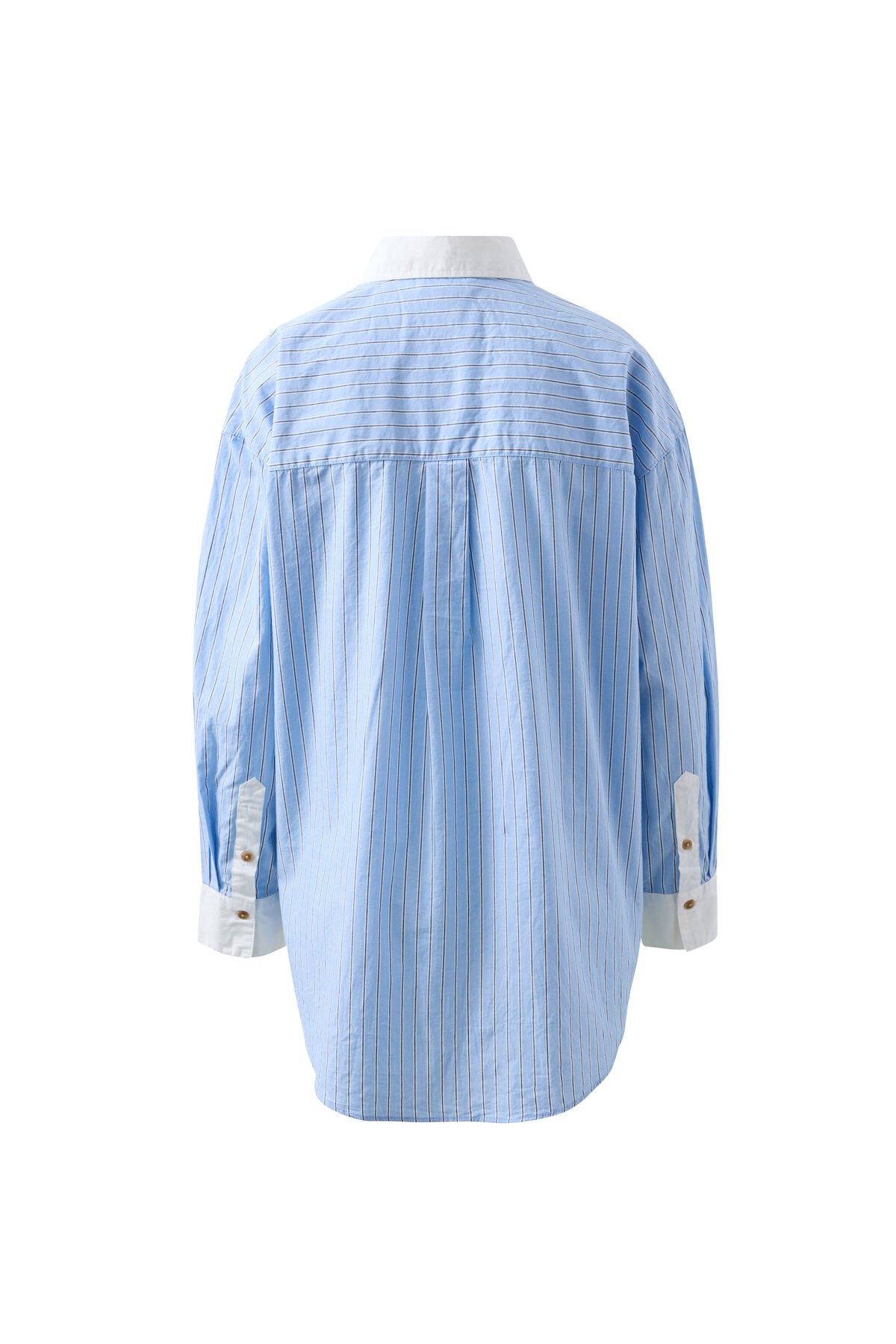 PETA OVERSIZED SHIRT- POWDER BLUE