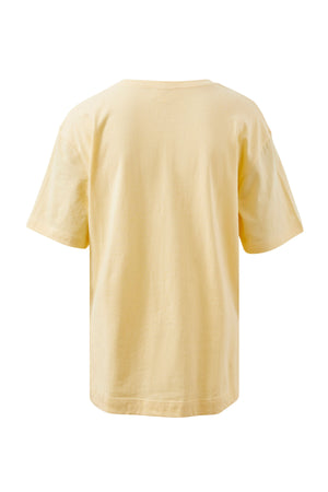 STEVIE SLOUCHY TEE-BUTTER