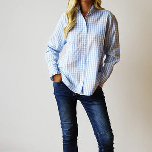 MAPLE- COTTON GINGHAM SHIRT