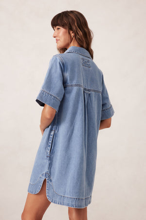 RELAXED SHIRT DRESS