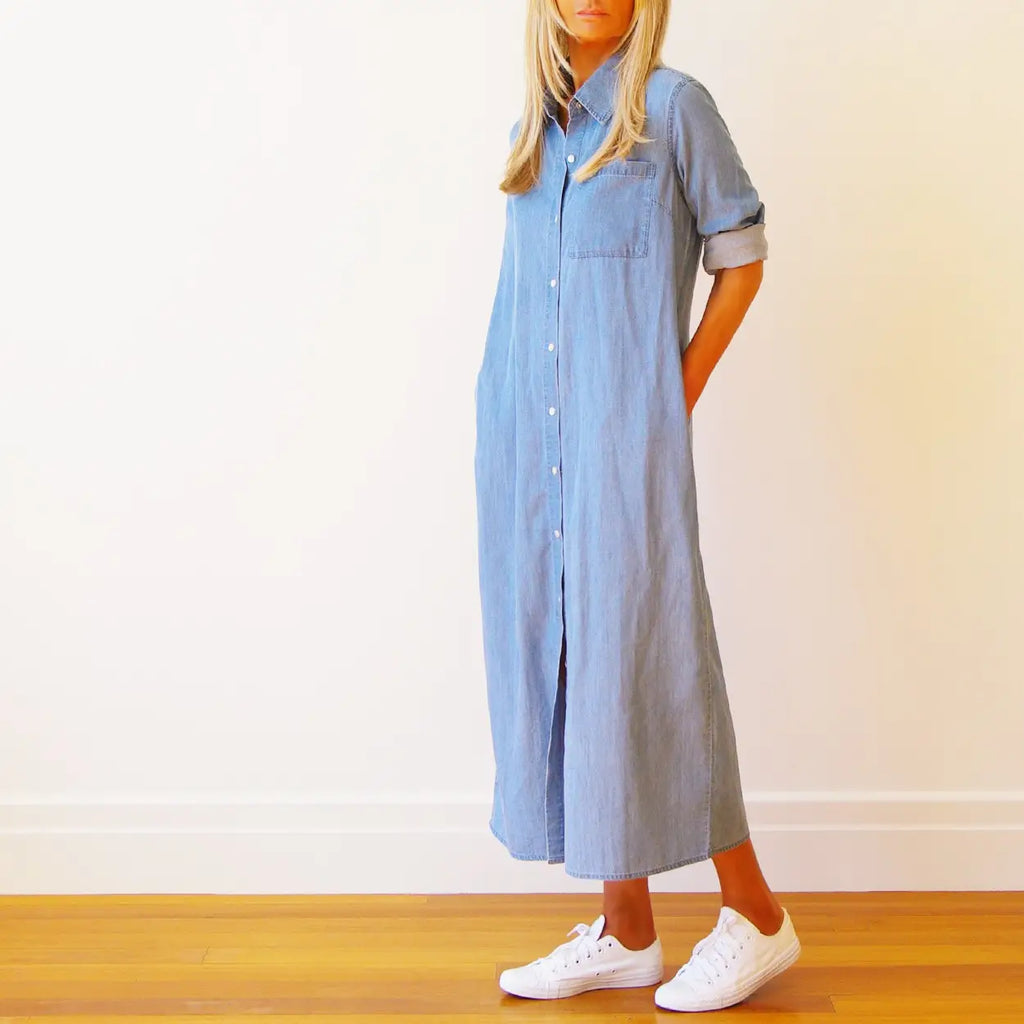 BELLE CHAMBRAY DRESS