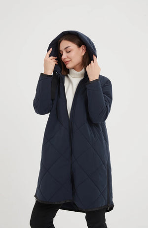 ZIP HEM WINTER COAT