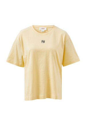 STEVIE SLOUCHY TEE-BUTTER