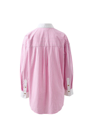 PETA OVERSIZED SHIRT- PINK