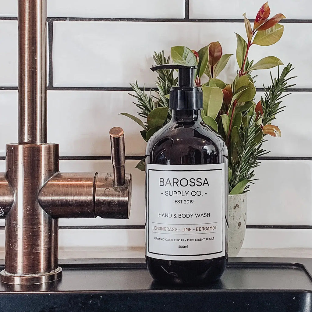 HAND & BODY WASH- ROSE & GERANIUM