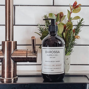 HAND & BODY WASH- ROSE & GERANIUM