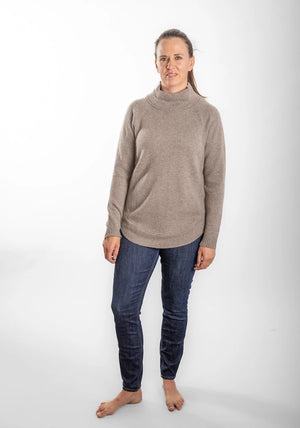 FUNNEL NECK JUMPER