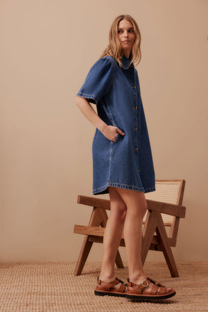 SIENNA DENIM DRESS