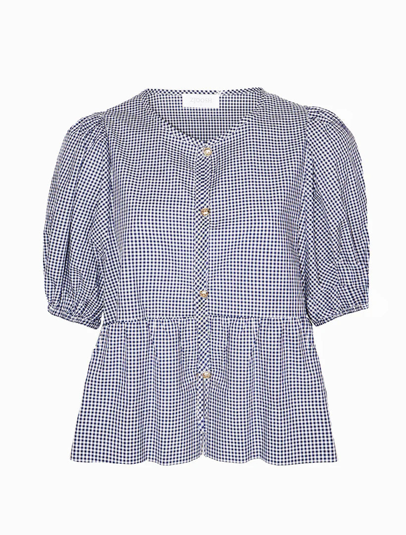 NADIA GINGHAM TOP