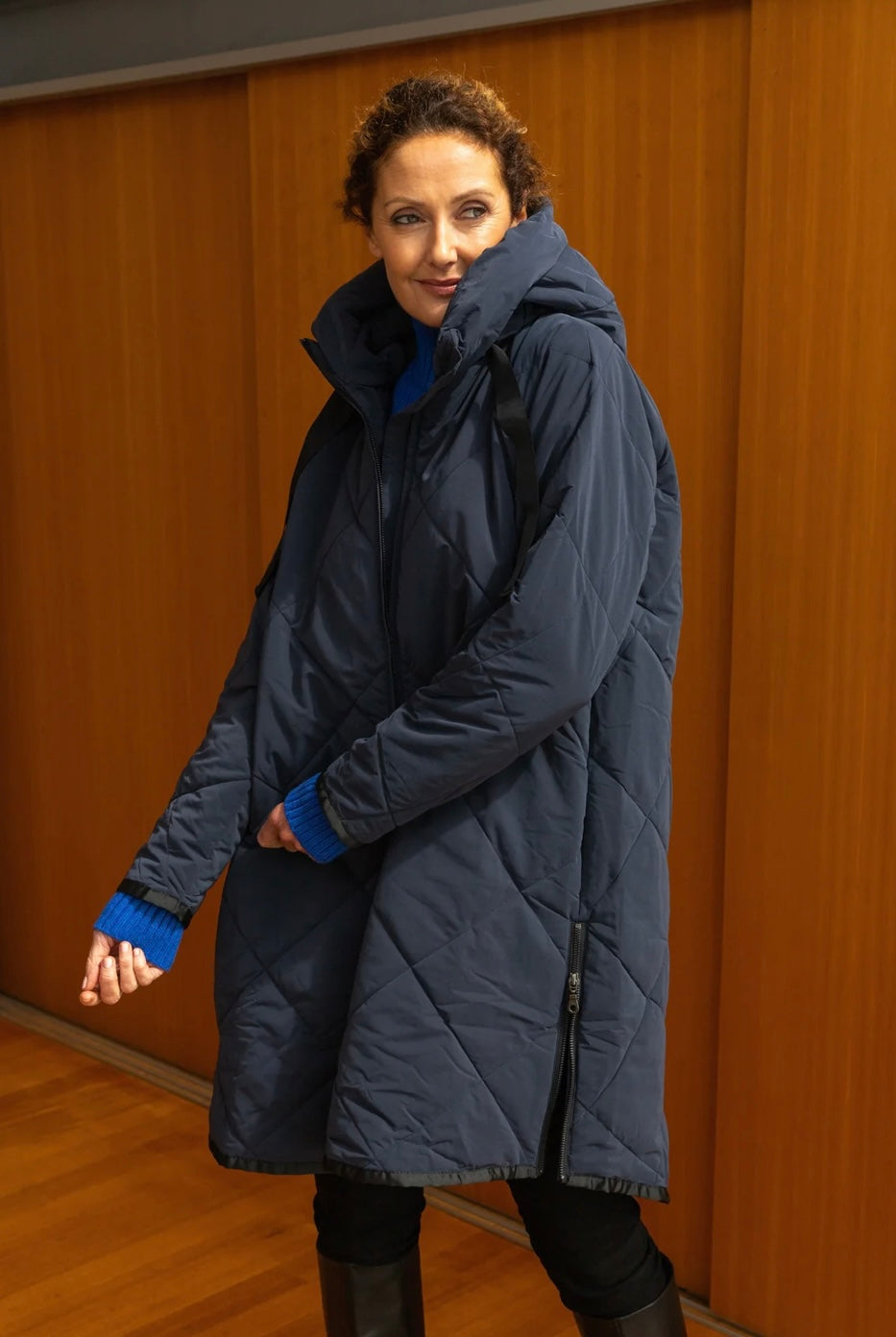 ZIP HEM WINTER COAT