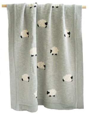 SHEEP BABY BLANKET