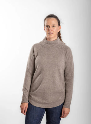 FUNNEL NECK JUMPER