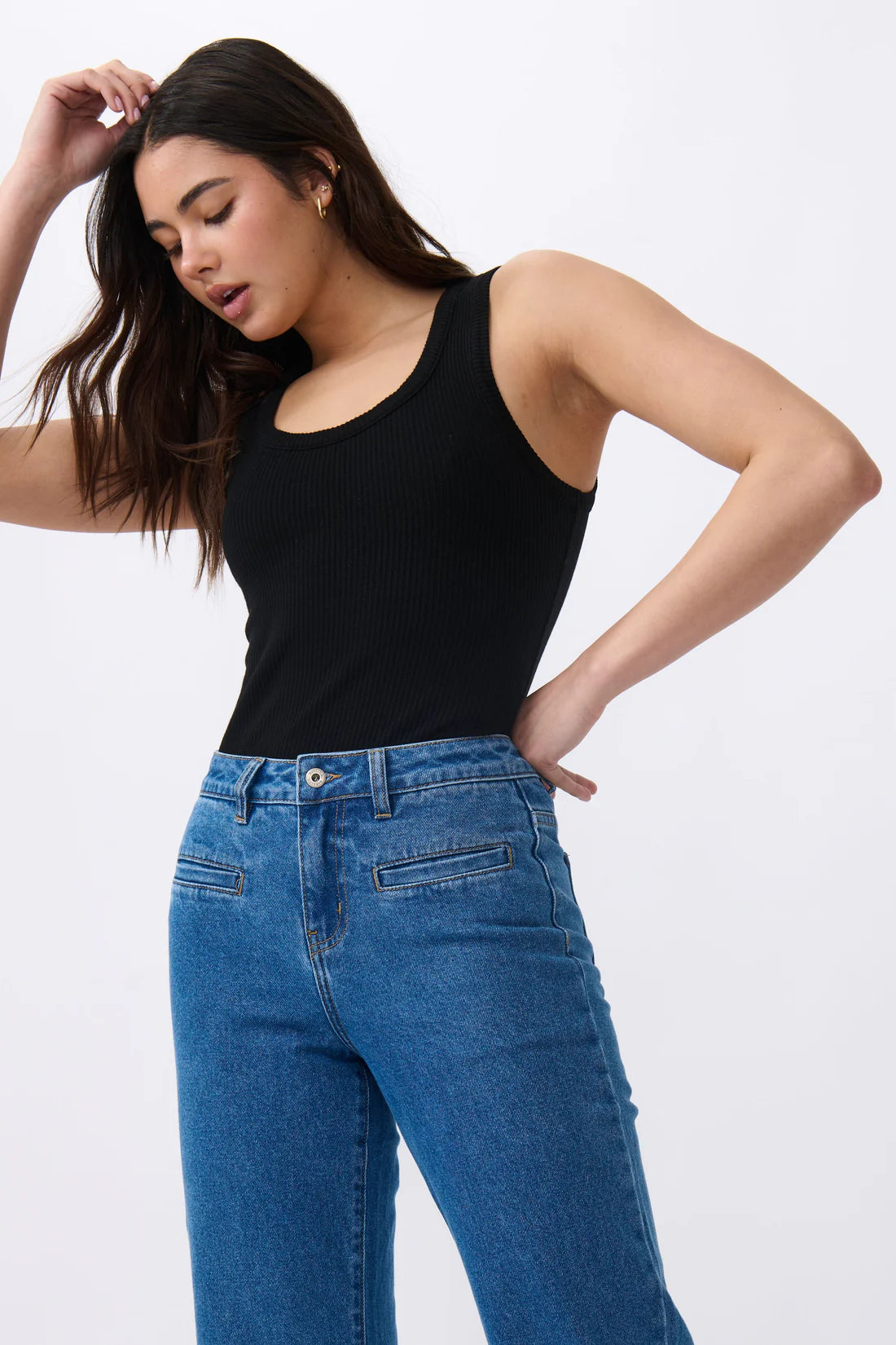 FREYA JEAN- 90s BLUE