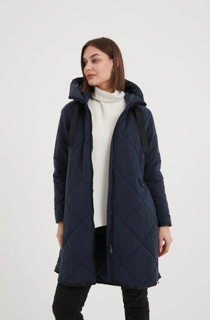 ZIP HEM WINTER COAT