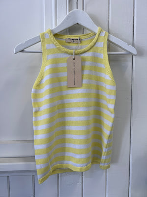 COTTON STRIPE SINGLET