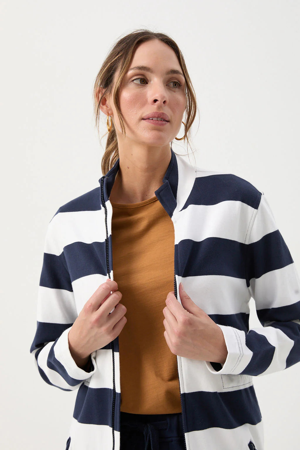 RUGBY ZIP THROUGH JACKET