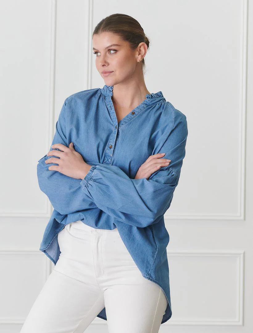 KELL SHIRT DENIM WASH