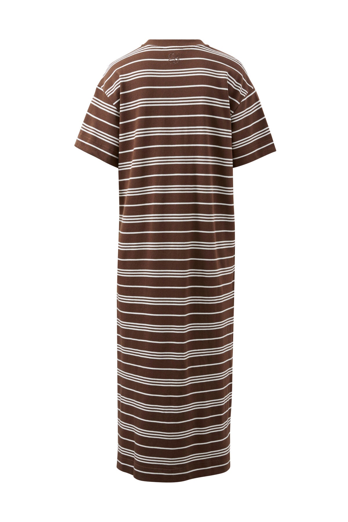 CHARLOTTE MIDI TERRY DRESS-CHOC