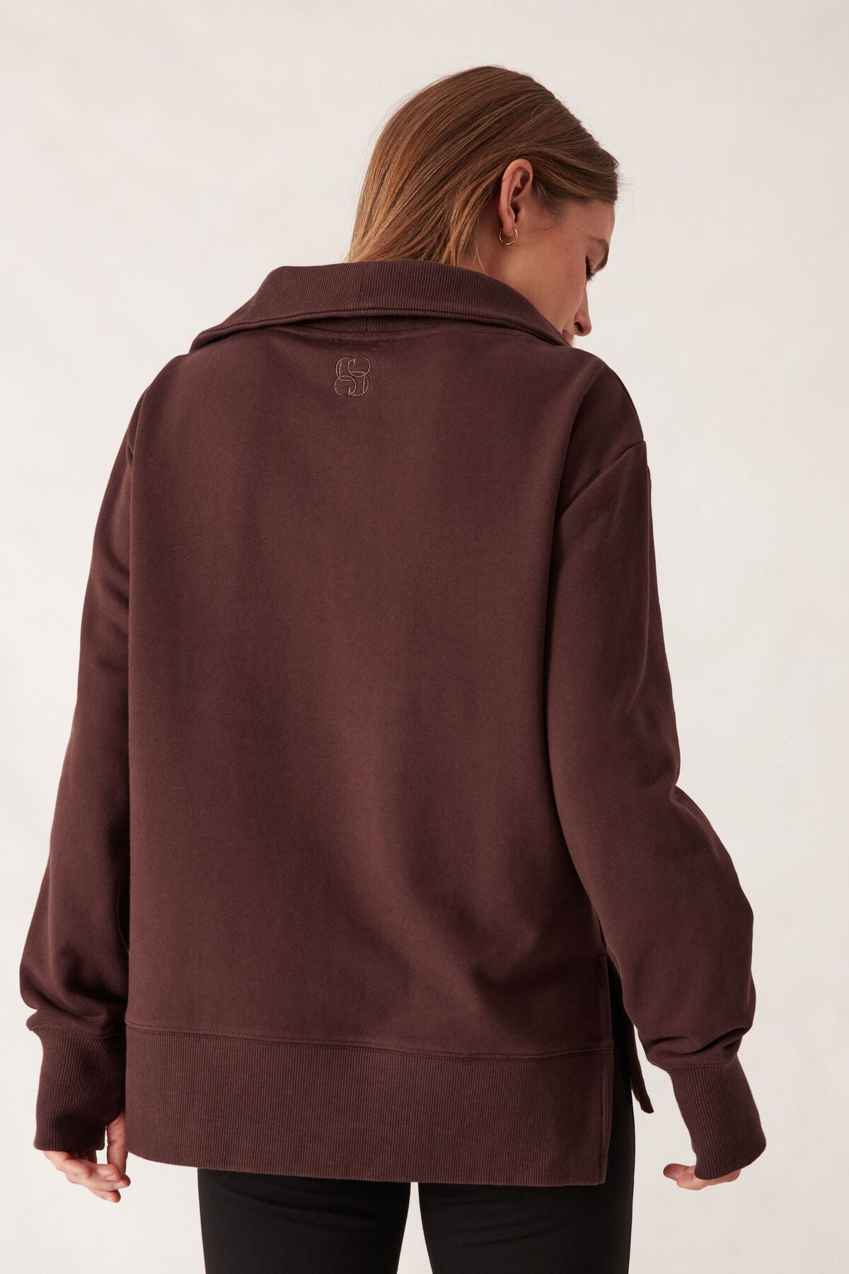 ISABELLA HALF ZIP SWEAT