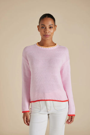 GRACE SWEATER IN FLOSS