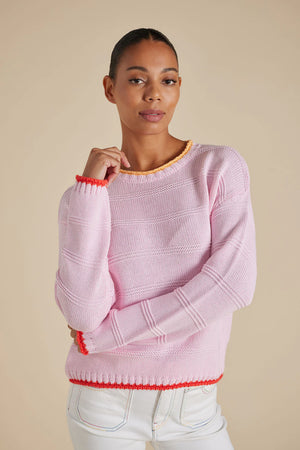 GRACE SWEATER IN FLOSS