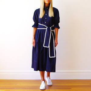 LOTTIE NAVY DRESS