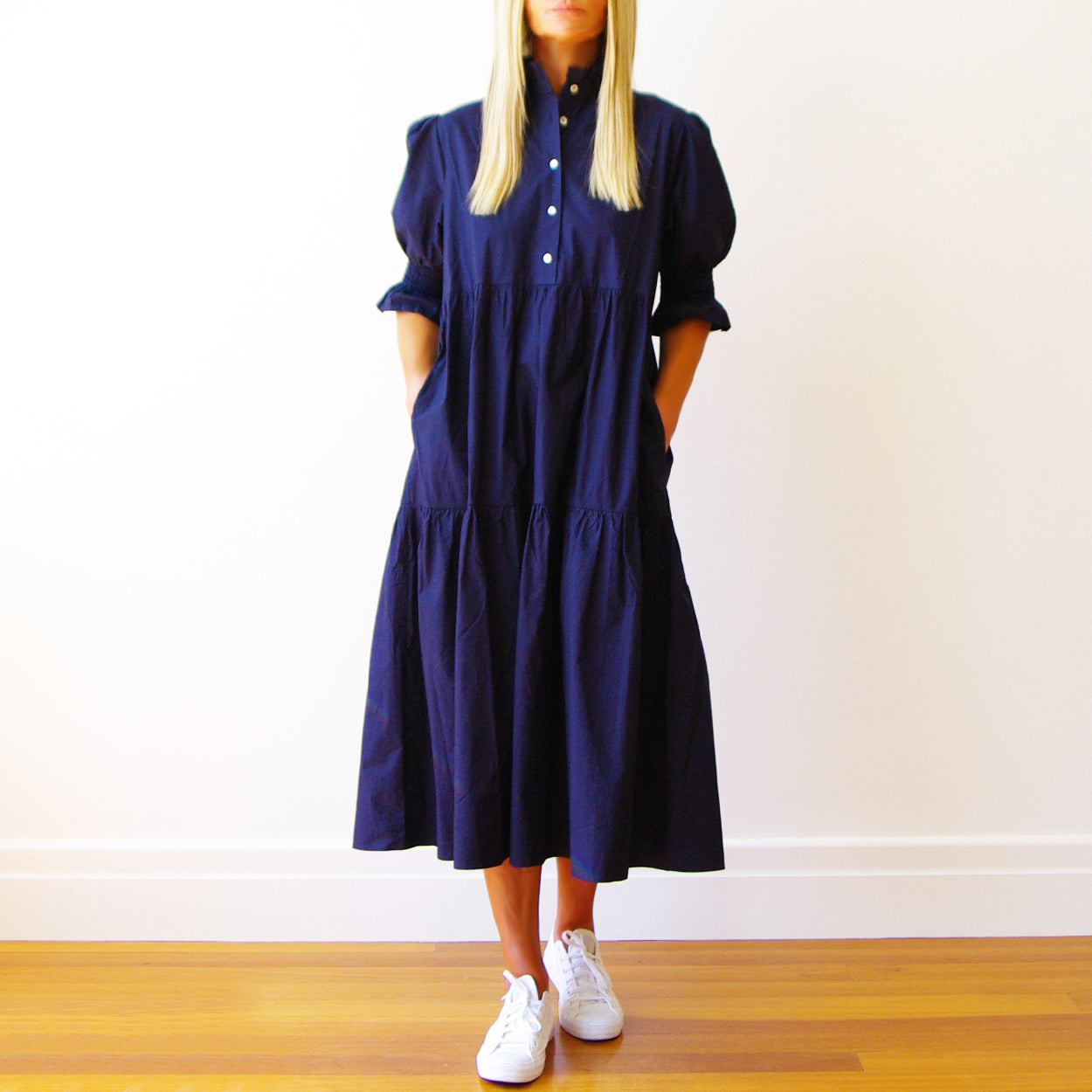 LOTTIE NAVY DRESS