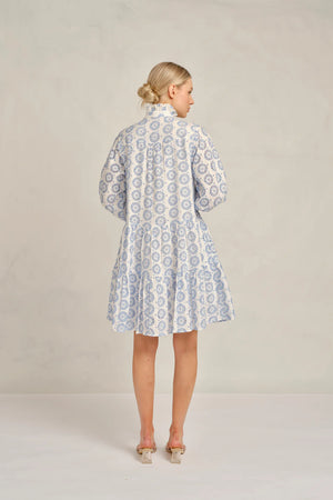 STELLA LINEN BROIDERY DRESS