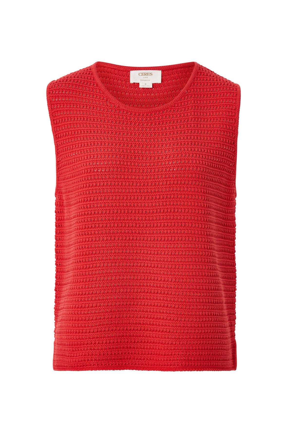 MESH KNIT TANK