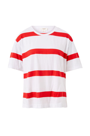 SLOUCHY SPLIT HEM TEE