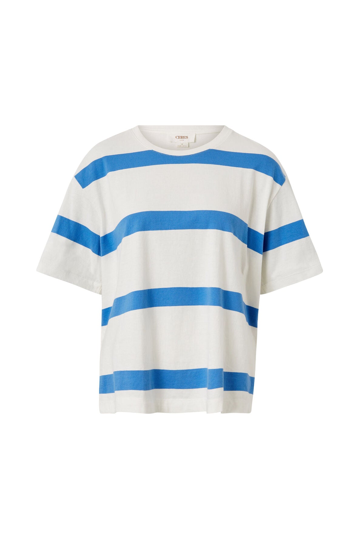 SLOUCHY SPLIT HEM TEE