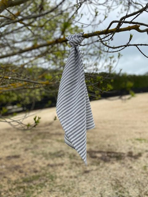 TICKING TEA TOWEL